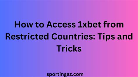 You are trying to access 1xbet from a restricted location